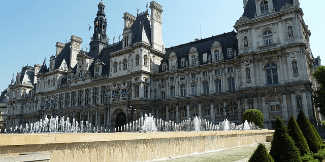 paris, hotel de ville